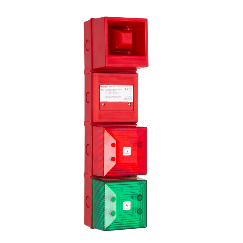 YL4IS Intrinsically Safe Combination Signal - 100 dB (A) / LED Beacon - Image 2