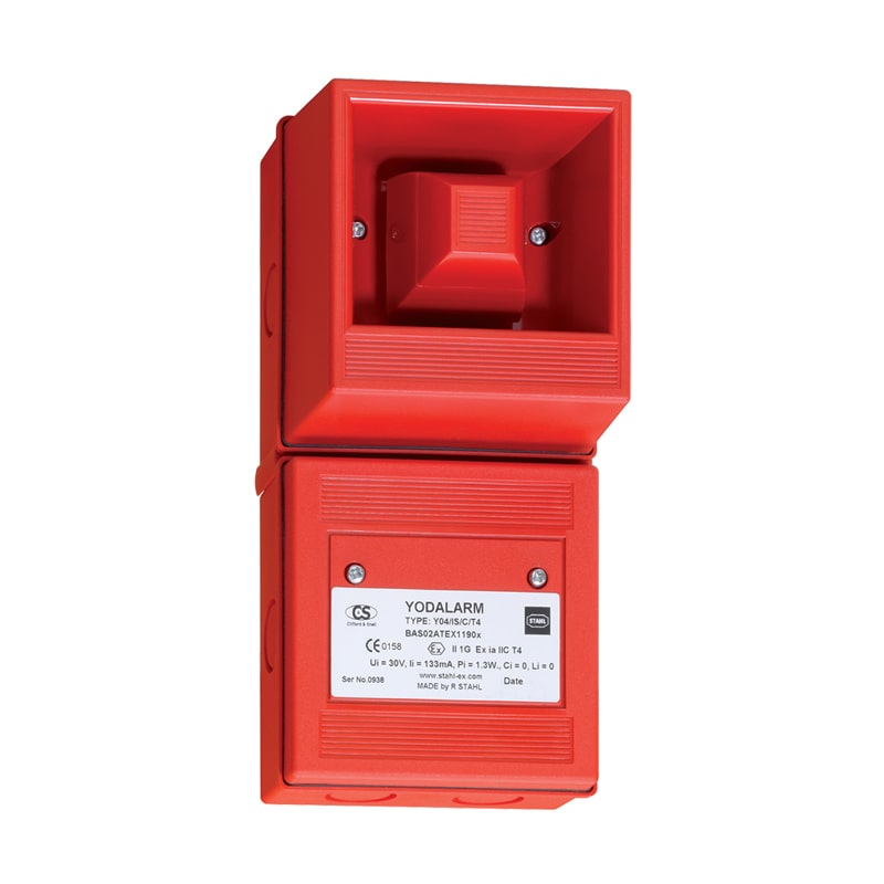 YO4IS Intrinsically Safe Audible Signal - 100 dB (A)