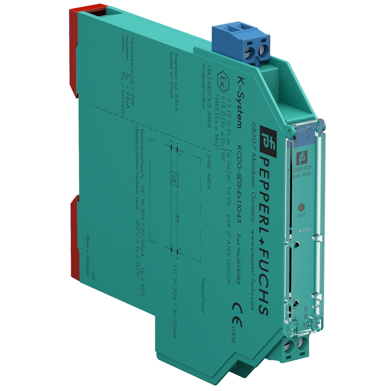 Intrinsically Safe - Galvanic Solenoid Driver KCD0